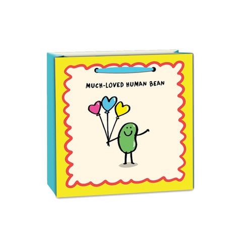 Lucilla Lavender Human Bean Medium gift bag