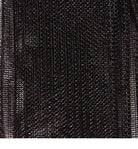 Black Organza Ribbon