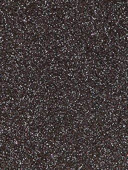 Black Glitter Gift Tag