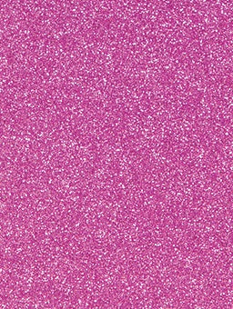 Cerise Pink Glitter Gift Tag