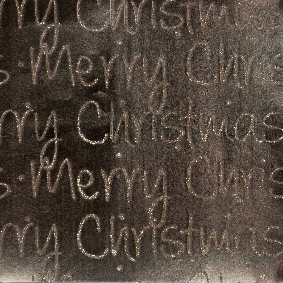 Golden Christmas Merry Christmas Script Sand on Rose Gold