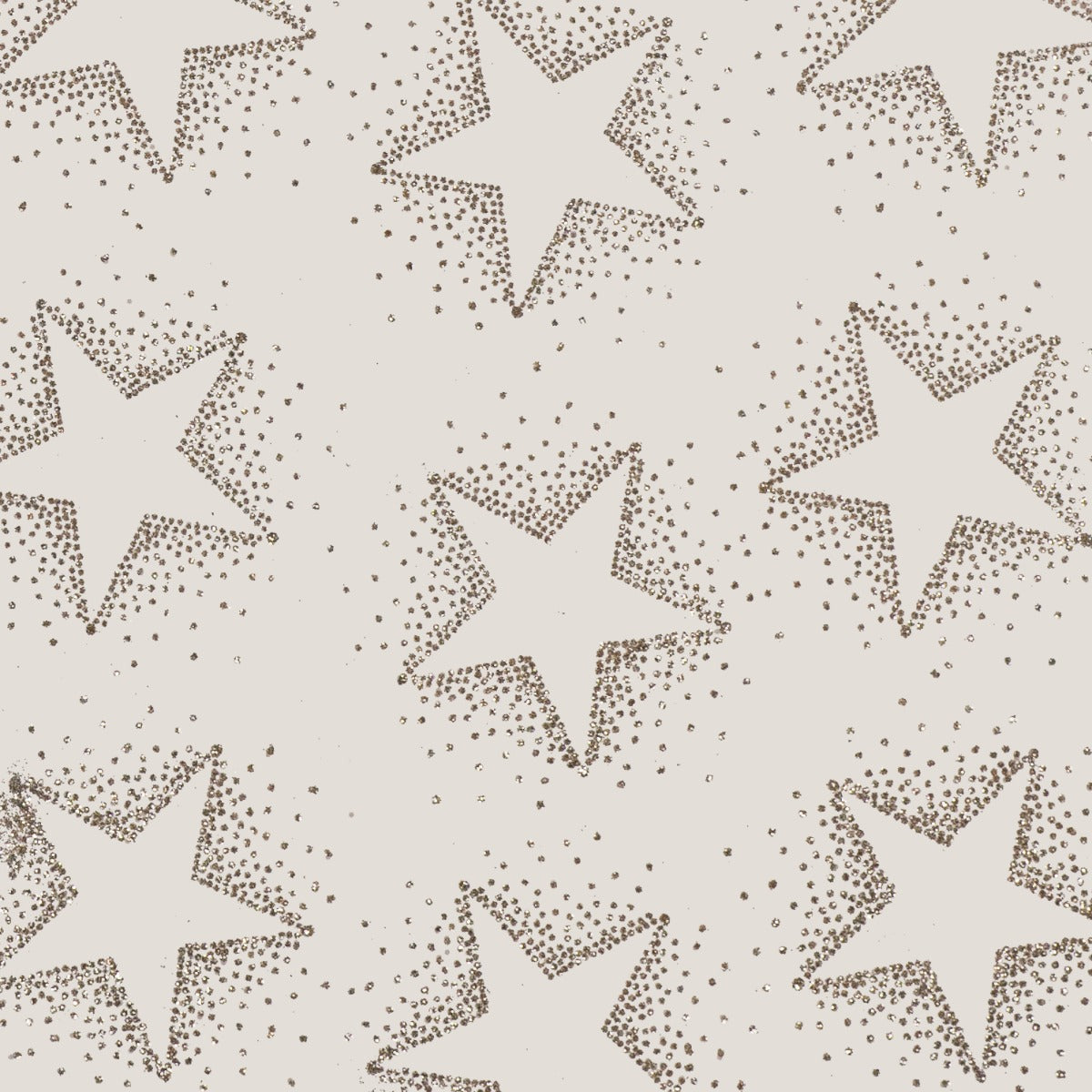Golden Christmas Dotty Star Sand on Alabaster