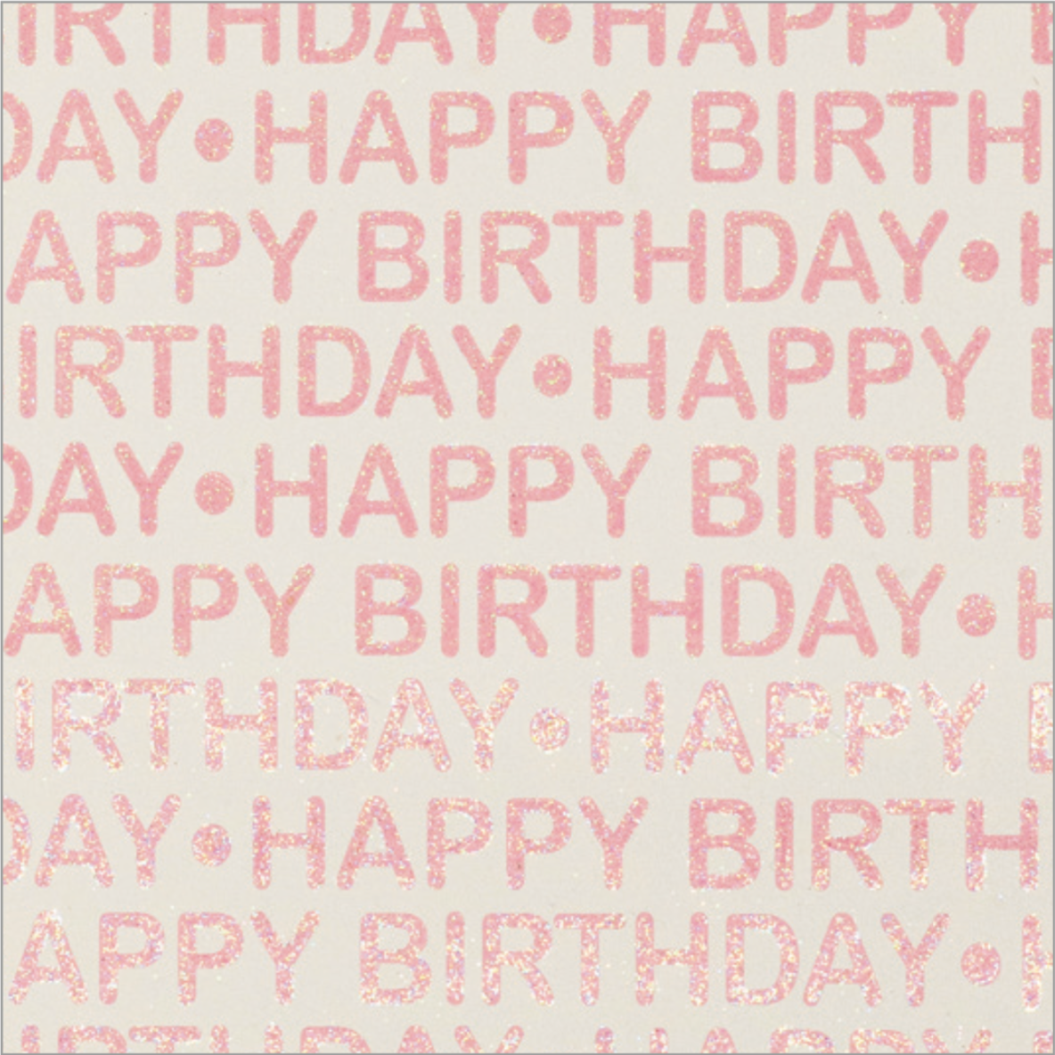 Glitter Modernity Pastel Small HB Script Iri Pink