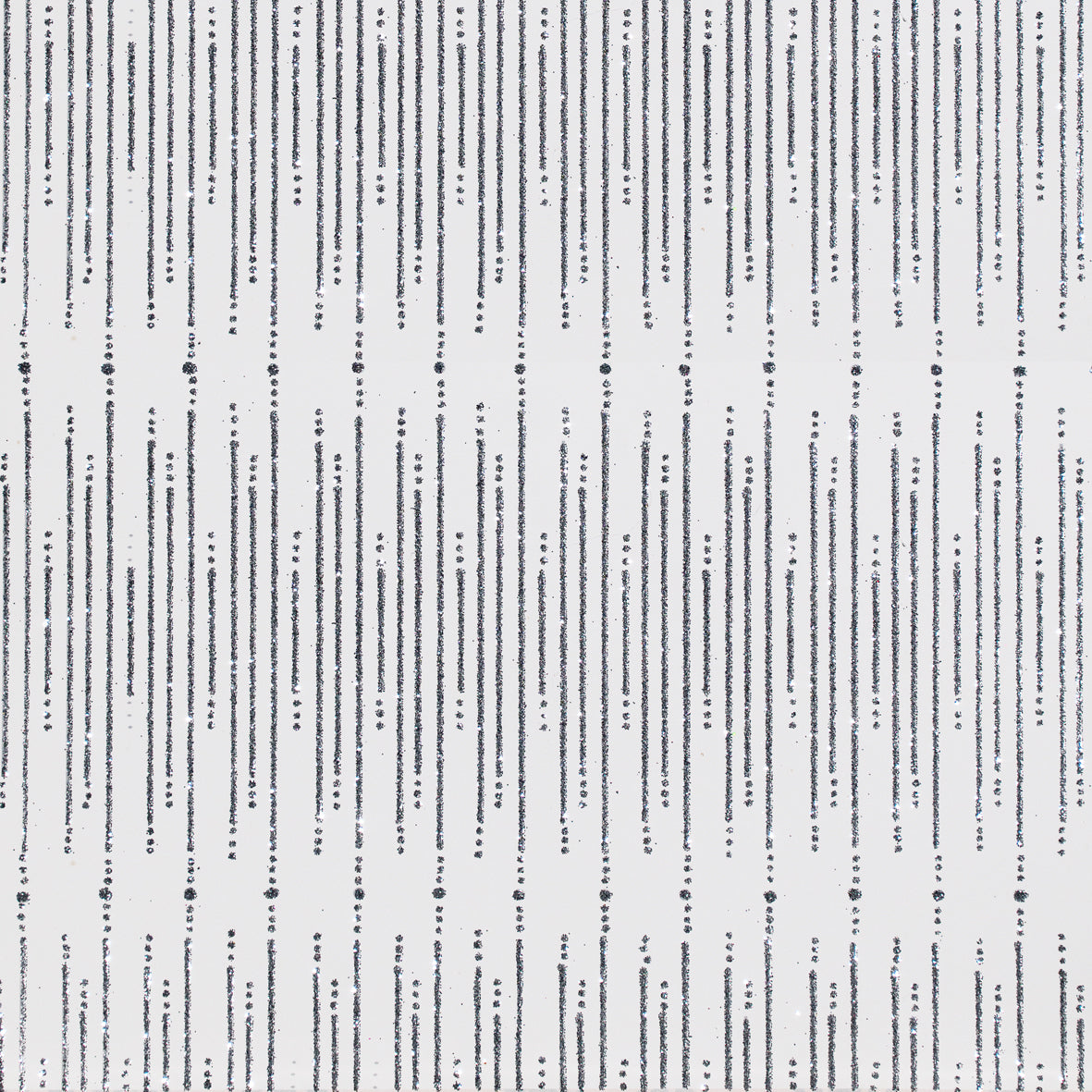 Glitter With Love Icicle Silver on White