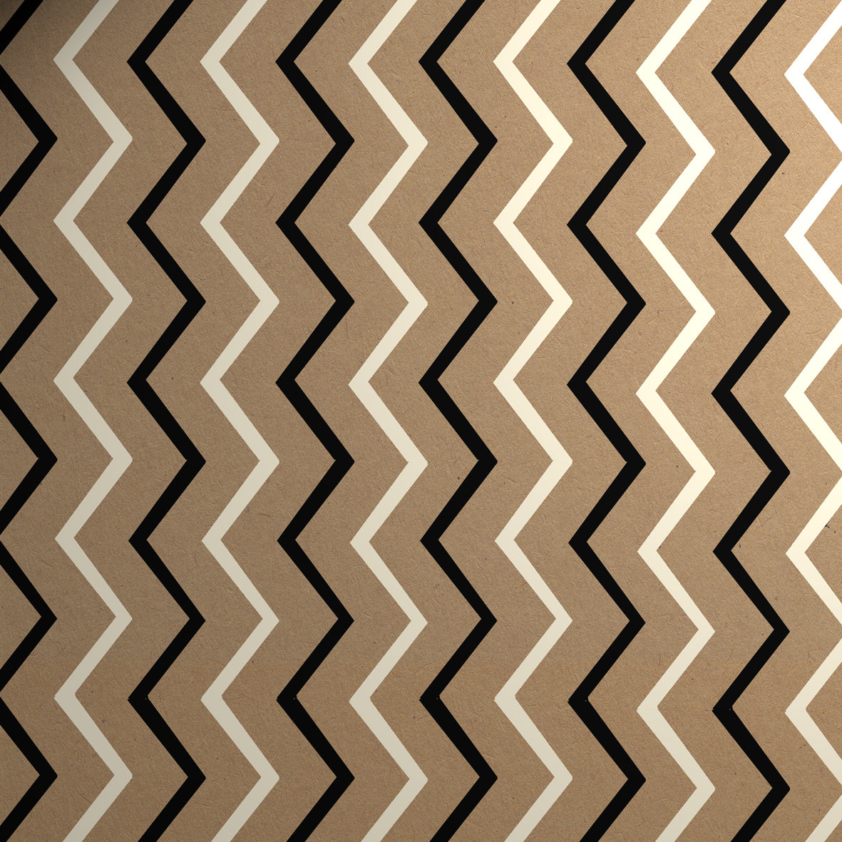 Uniqueco Printed FSCR Geo Kraft Geo Zig Zag