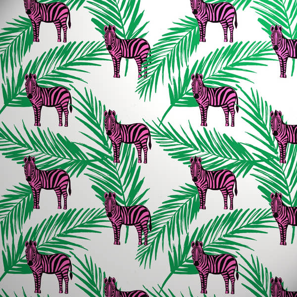 Uniqueco Printed FSCM Precious Nature Zebra