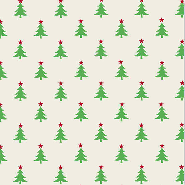 Uniqueco Printed FSCM Elf Green Tree with Red Star