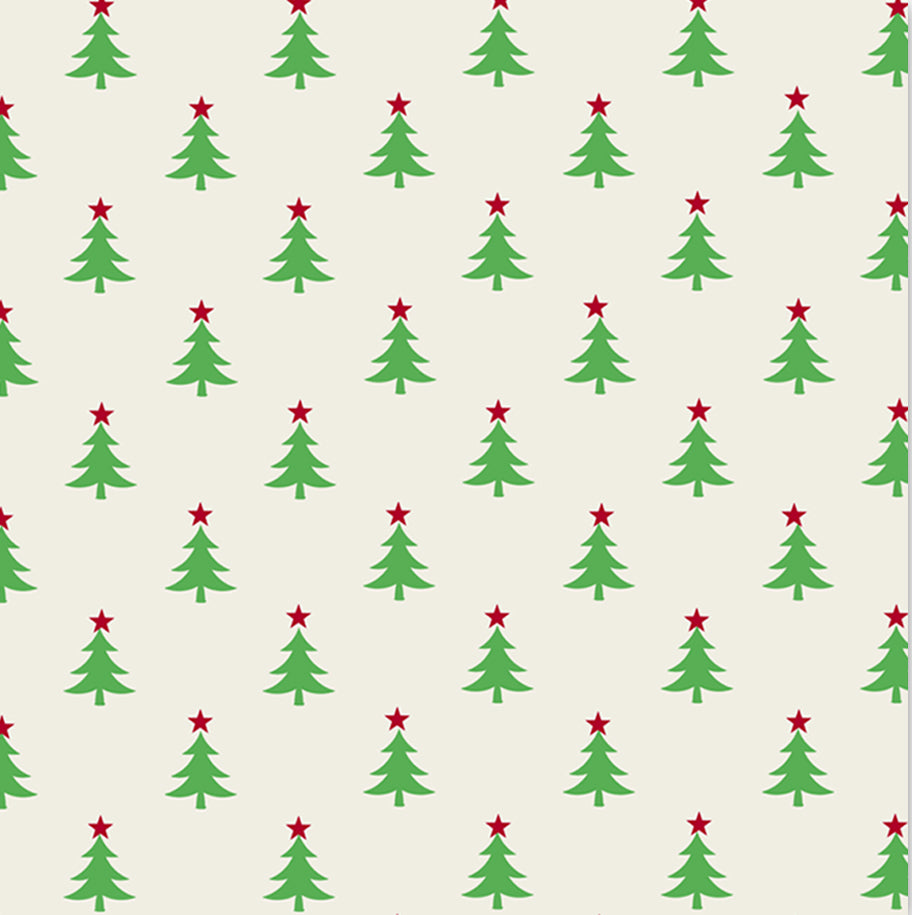 Uniqueco Printed FSCM Elf Green Tree with Red Star