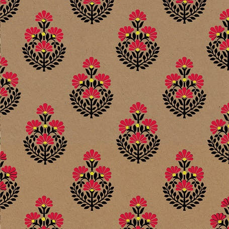 Uniqueco Printed FSCR Folklore Flower
