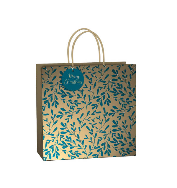 Uniqueco FSCM* Bioglitter Bag Luxe Gold Large (Unit of 6)