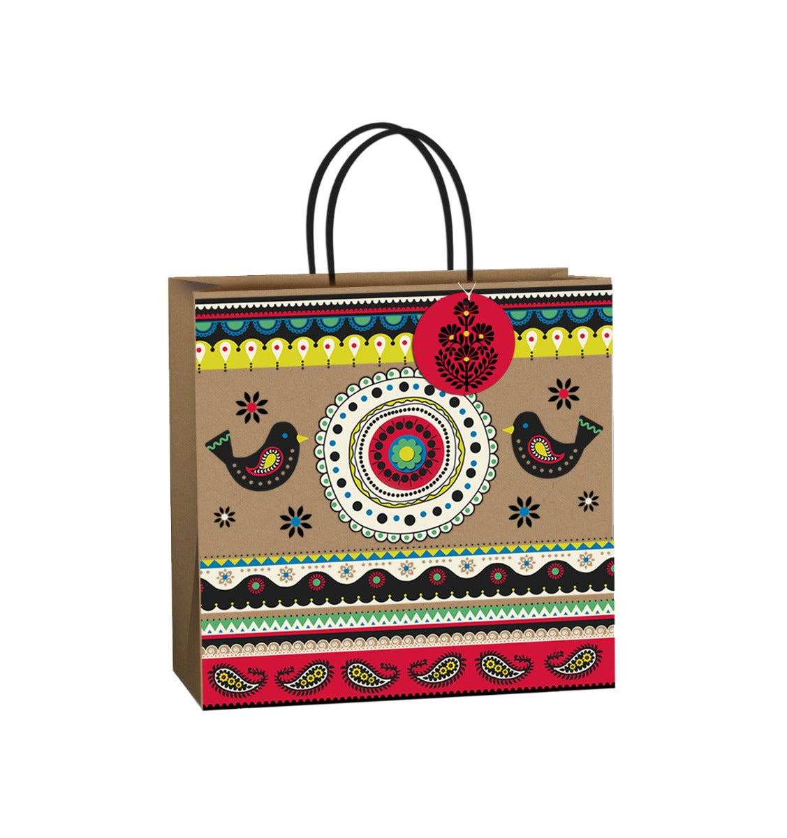 Uniqueco FSCM* Folklore Bag Large (Unit of 6)