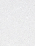 Iridescent White Glitter Gift Tag