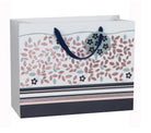 Glitter Gift Bag Modernity Navy Large (pack of 6 bags)