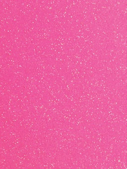 Neon Pink Glitter Gift Tag