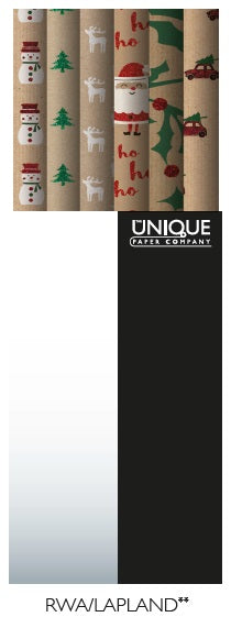 Lapland Rollwrap Assortment of 38 Rolls