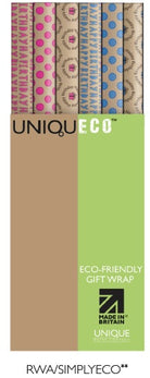 Uniqueco Simply Eco Rollwrap Assortment of 42 Rolls