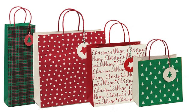 Uniqueco FSCM* Winters Lodge Gift Bags (select size)