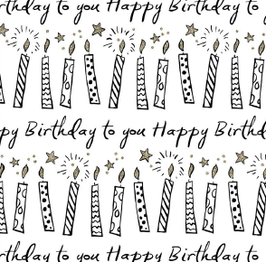 Uniqueco Bio Glitter FSC® Cheers Candles