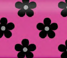 Uniqueco Bio Glitter FSC® Partytime Daisy on Pink