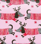 Uniqueco Bio Glitter FSC® Merry Kitschmas Sausage Dog
