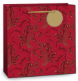 Uniqueco FSC® Bio Glitter Bag Gilded Elegance Brocade Large