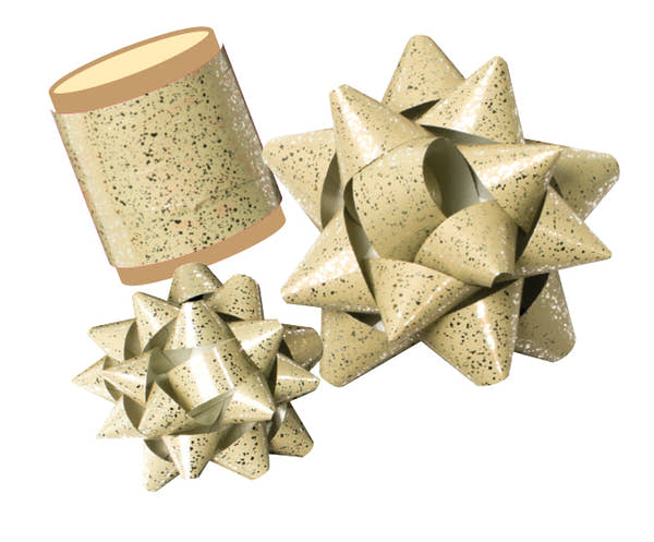 Speckles Gift Bow / Ribbon Spool  (please select colour)