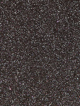 Black Glitter Gift Tag