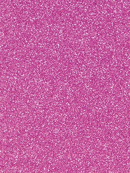 Cerise Pink Glitter Gift Tag