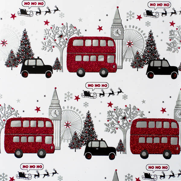Christmassy London Scene