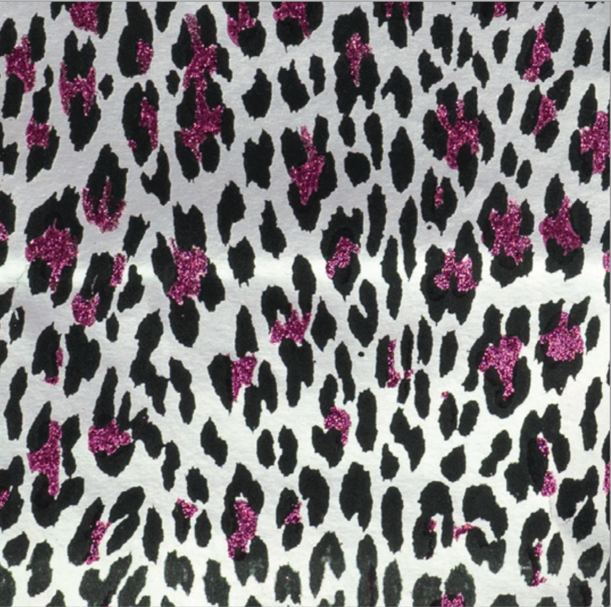 Glitterati Pink Mini Leopard Pink On Alabaster
