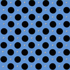 Uniqueco Bio Glitter FSCM Eco Party Silver/Black Spots on Blue