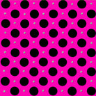 Uniqueco Bio Glitter FSCM Eco Party Silver/Black Spot on Pink