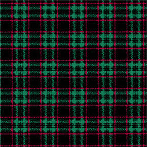 Uniqueco Printed FSCM Winter's Lodge Tartan Green/Black