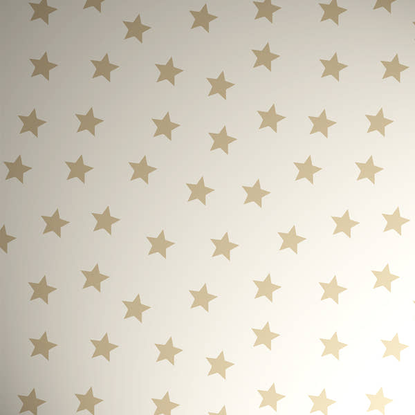 Uniqueco Printed FSCM Winter Deluxe Mini Star Gold on Alabaster
