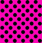 Uniqueco Printed FSCM Happy Brights Black Spot on Bright Pink
