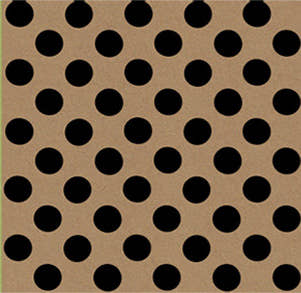 Uniqueco Printed FSCR Love the Earth Black Spot on Kraft