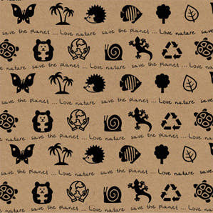 Uniqueco Printed FSCR Love the Earth Love Nature