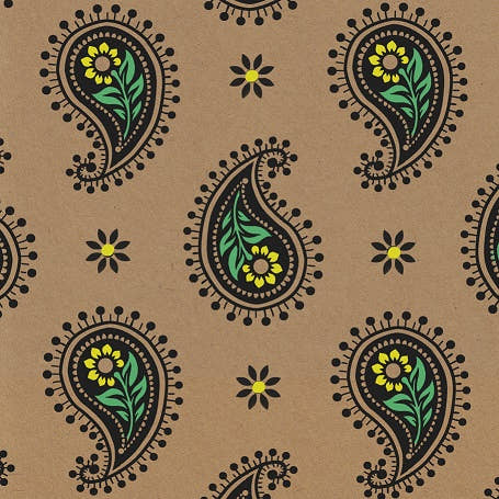 Uniqueco Printed FSCR Folklore Paisley