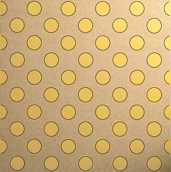 Uniqueco Printed FSCR Botanical Yellow Spots