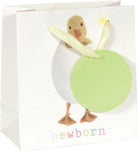 Printed Bag Duckling on White Small Bag (pack of 6)