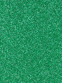 Green Glitter gift Tag