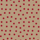 Uniqueco Printed FSCR Jolly Christmas Mini Red Star on Kraft