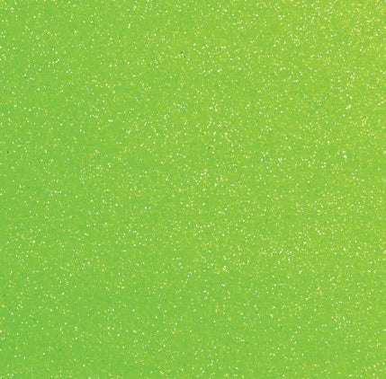 Plain Glitter Neon Green