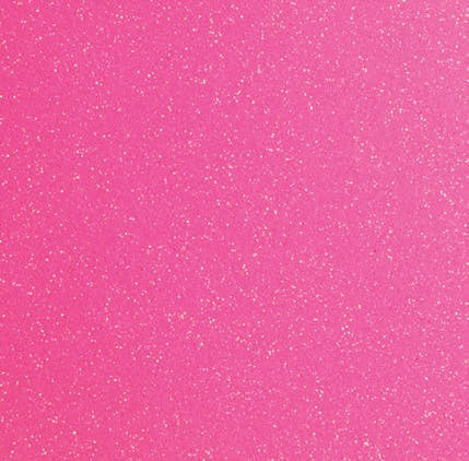 Plain Glitter Neon Pink