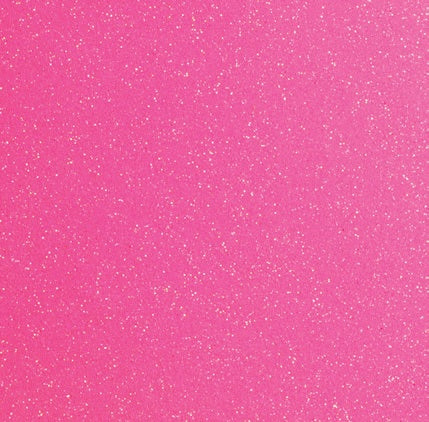 Plain Glitter Neon Pink