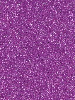 Purple Glitter Gift Tag
