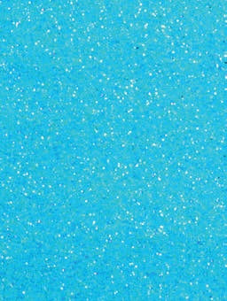 Rainbow Blue Glitter Gift Tag