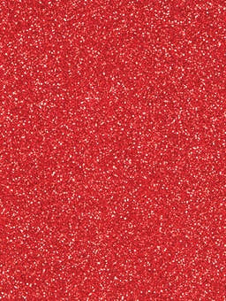 Red Glitter Gift Tag
