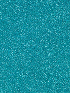 Turquoise Glitter Gift Tag