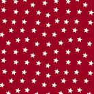 Uniqueco Printed FSCM Winter's Lodge Mini White Star on Red